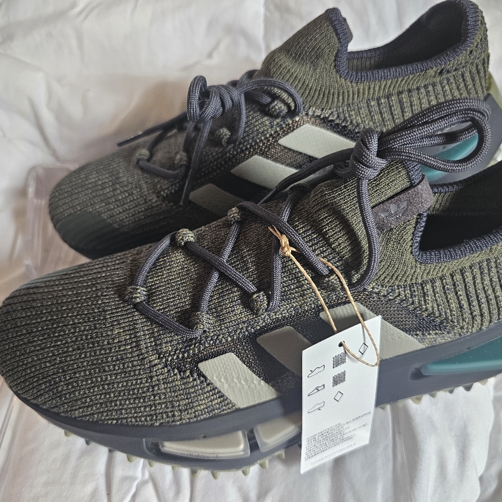 NMD-S1 Adidas Focus Olive / Silver Pebble / Carbon - Picture 1 of 7
